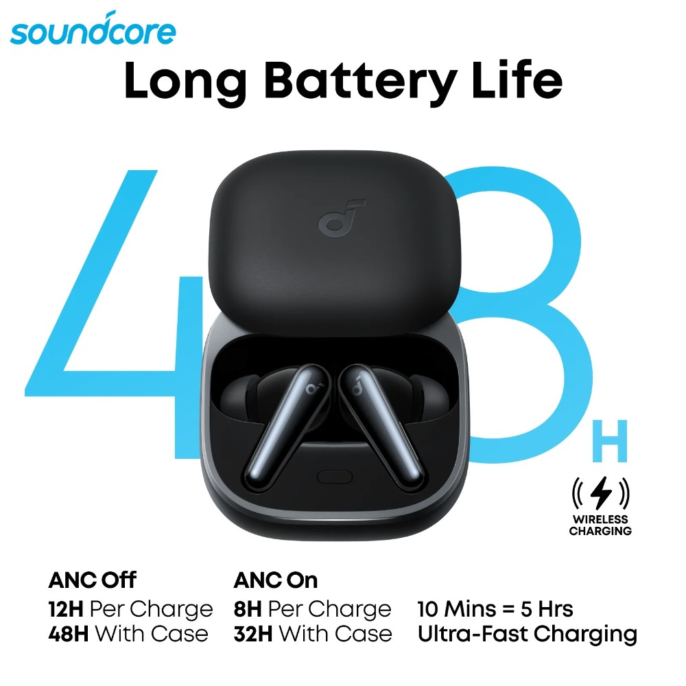 Anker Speaker Soundcore Boom 2 - Audífonos Inalámbricos Anker Soundcore Liberty 5